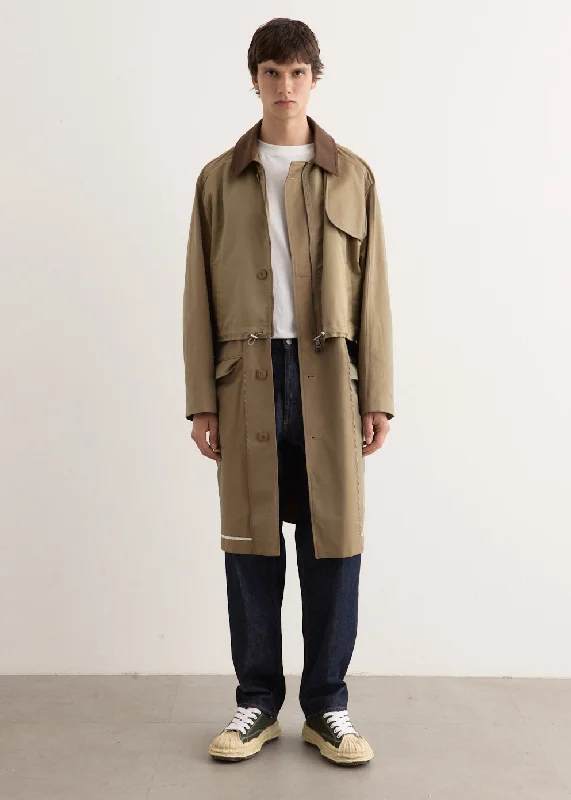 men's padded puffer vestBomber Mix Coat
