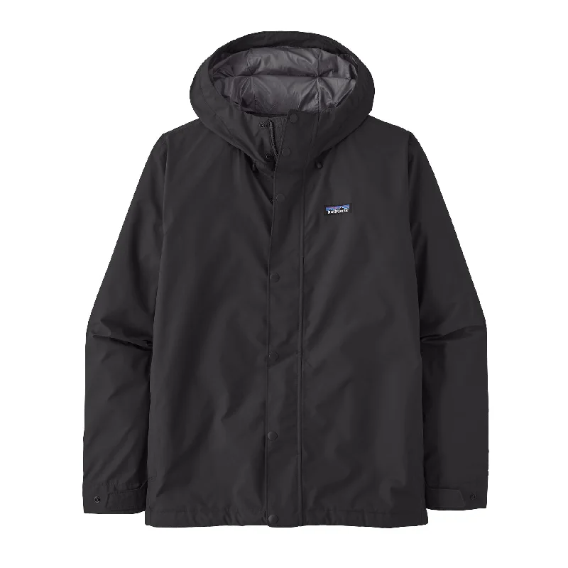 men's insulated parka with pockets and zippersMen's Jackson Glacier Rain Jacket