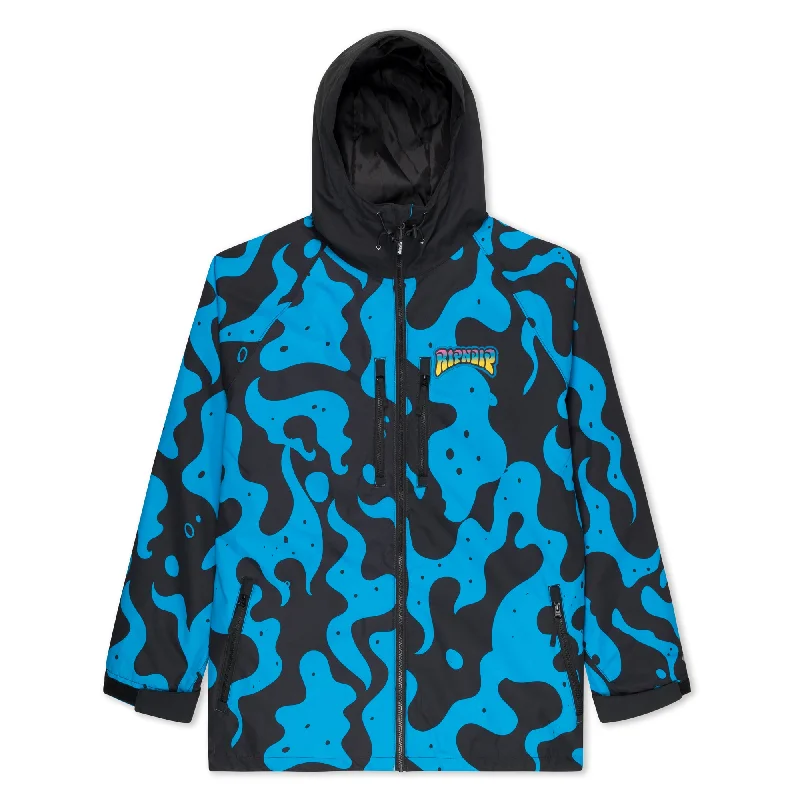 affordable men's leather jacketPsychedelic 2.0 Snowboard Jacket (Black / Blue)