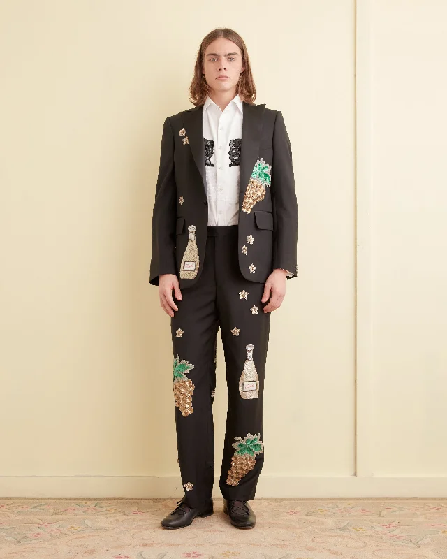 men's tailored blazer with pocketsArbane Tuxedo Jacket