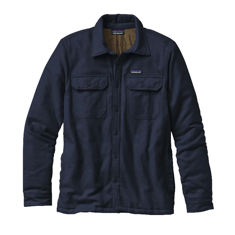 men's shearling coat with pocketsM's Insulated Fjord Flannel Jacket