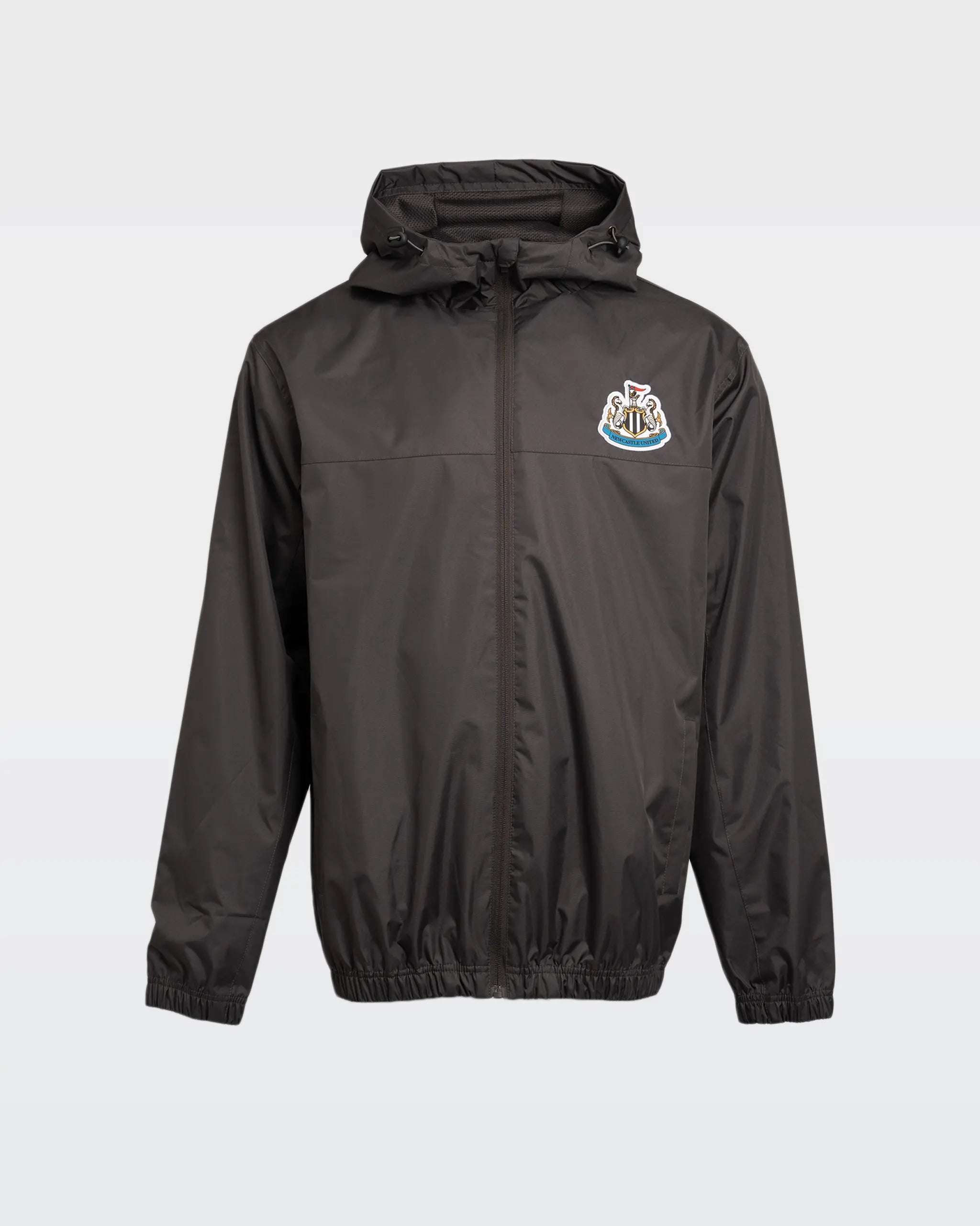 men's fleece-lined parkaNewcastle United Men's Charcoal Terrace Shower Jacket