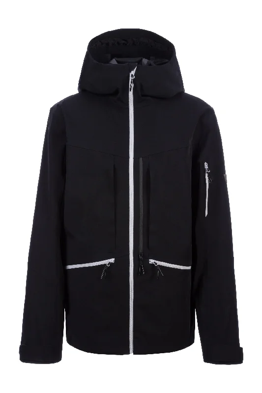 men's padded bomber jacket with pocketsConduit Shell