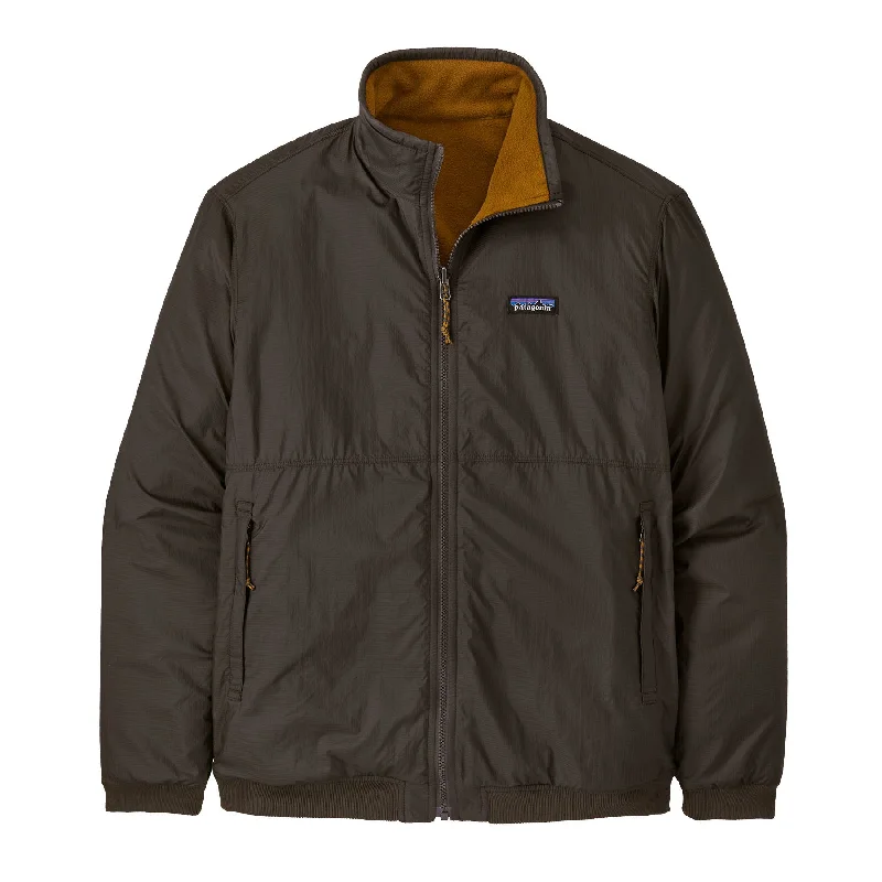 men's shearling coat for extreme coldMen's Reversible Shelled Microdini Jacket