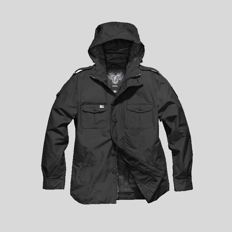 men's padded hooded coatFisherman Men's Shirt Jacket