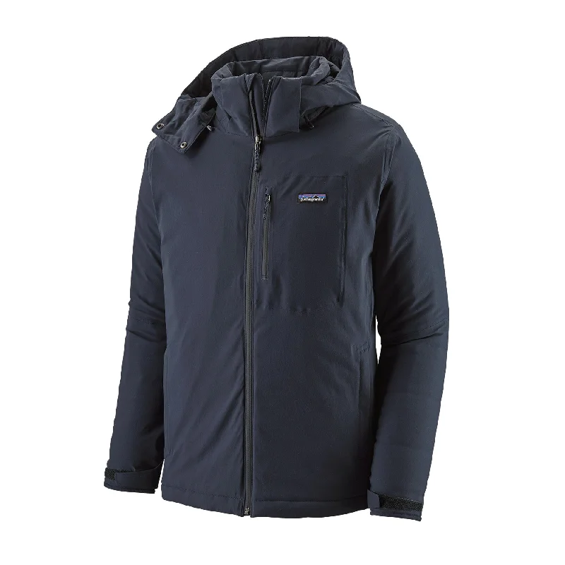 men's leather jacket with pockets and zippersMen's Insulated Quandary Jacket