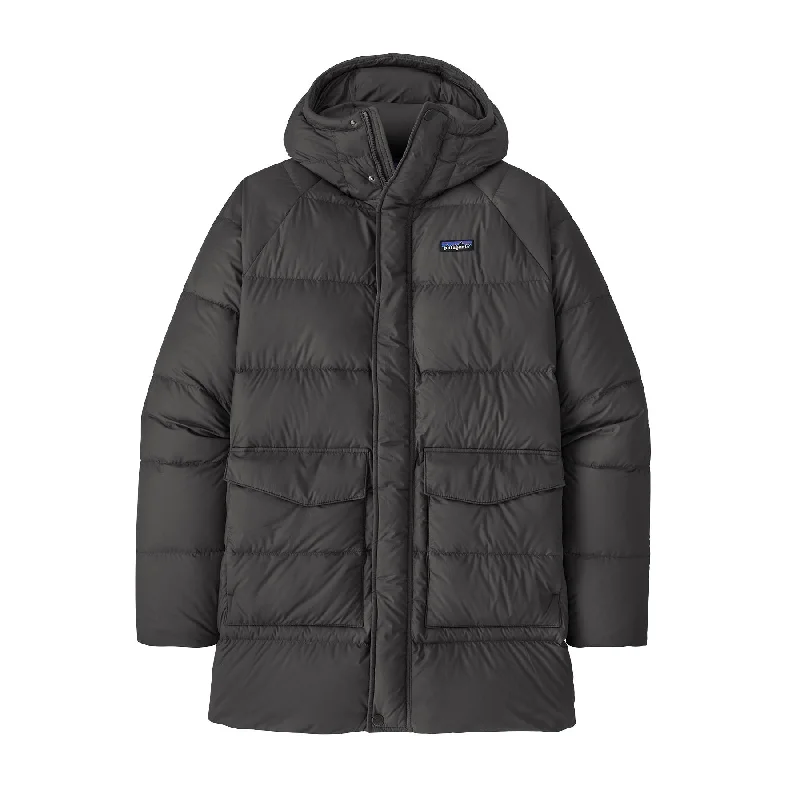 men's fleece jacket for hikingMen's Silent Down Parka