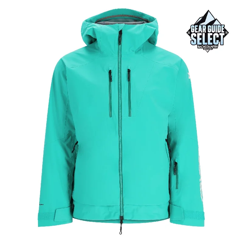stylish men's peacoatMens Sanction - Teal Green