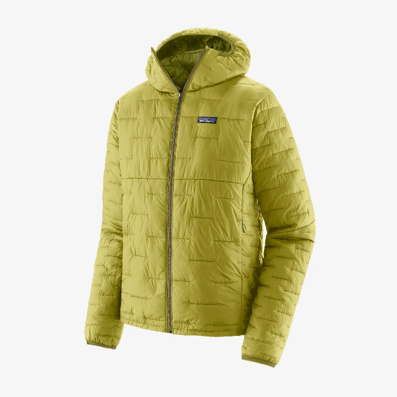 men's peacoat with patch pocketsMen's Micro Puff® Hoody