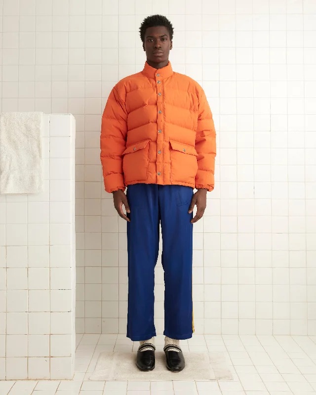 men's fleece-lined denim jacketBurlington Puffer Jacket - Orange