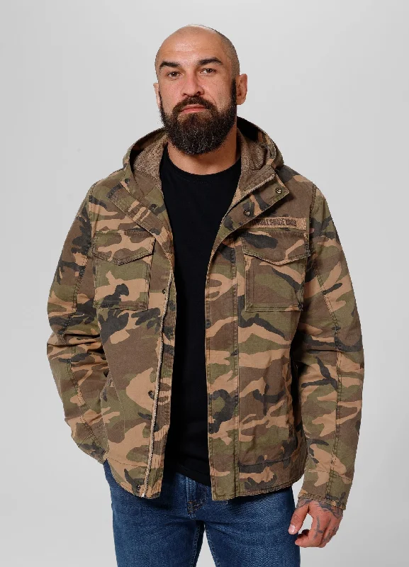 men's waterproof parka coatMen's transitional hooded jacket Fallon