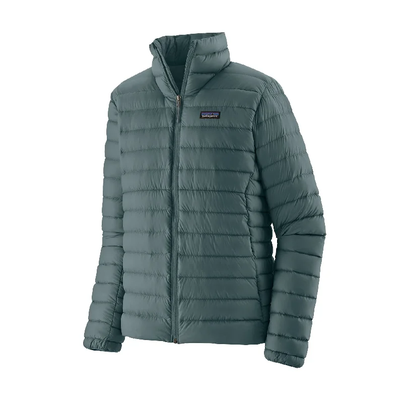 men's peacoat with internal pocketsMen's Down Sweater