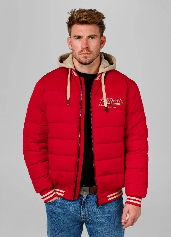 men's shearling coat with pocketsMen's winter hooded jacket Hidden