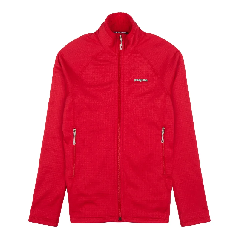 men's leather jacket with snap-front closureM's R1® Full-Zip Jacket