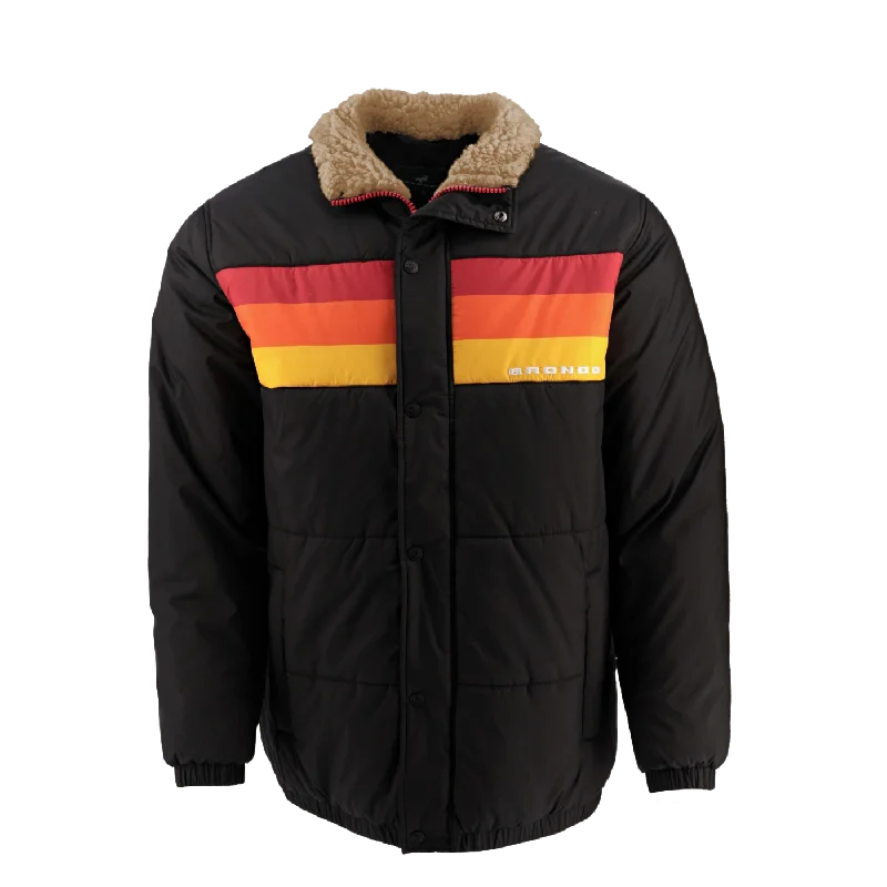men's casual leather jacket with pocketsFord Bronco Men's Free Wheeling Insulated Bomber