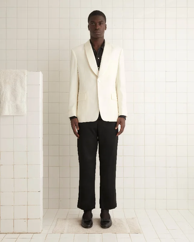 men's bomber jacket with patchesChantilly Tuxedo Jacket