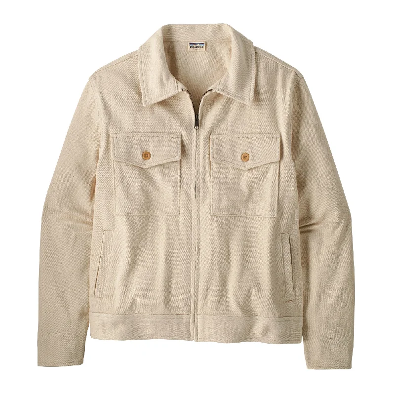 men's waterproof leather jacketMen's Organic Cotton Station Jacket