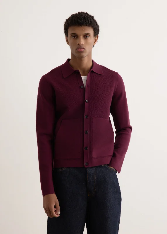 men's fleece-lined parkaMeon Cardigan