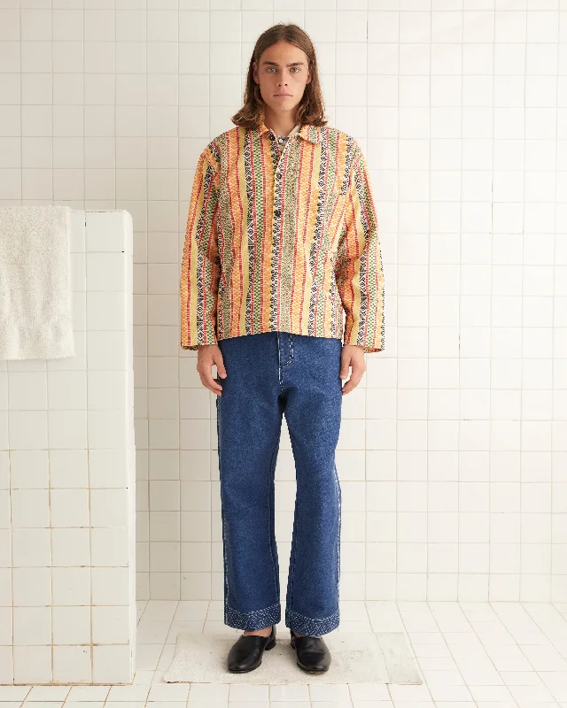 men's lightweight bomber jacketWildflower Stripe Pullover