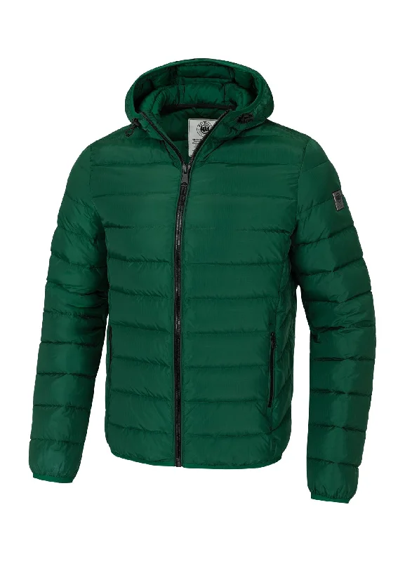 men's down-filled puffer jacketMen's winter hooded jacket Seacoast III