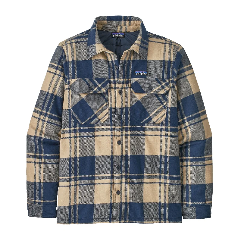 extra-large men's denim jacketMen's Insulated Organic Cotton Midweight Fjord Flannel Shirt