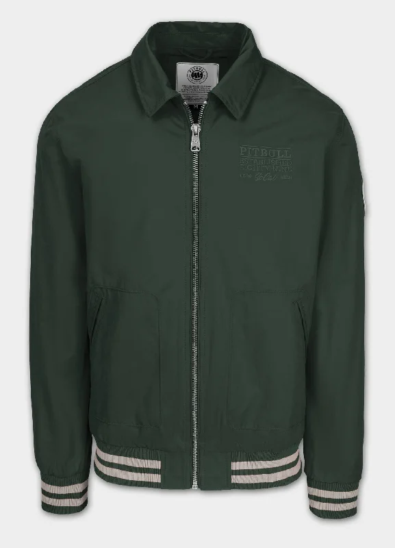 men's insulated parka for skiingMen's jacket PIONEER - Dark green
