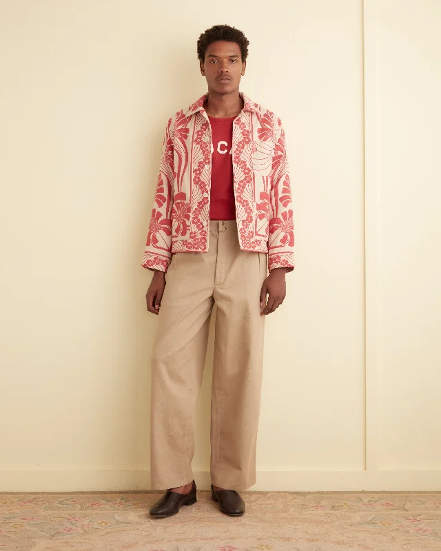 men's wool blazer with liningNouveau Monstera Overshirt