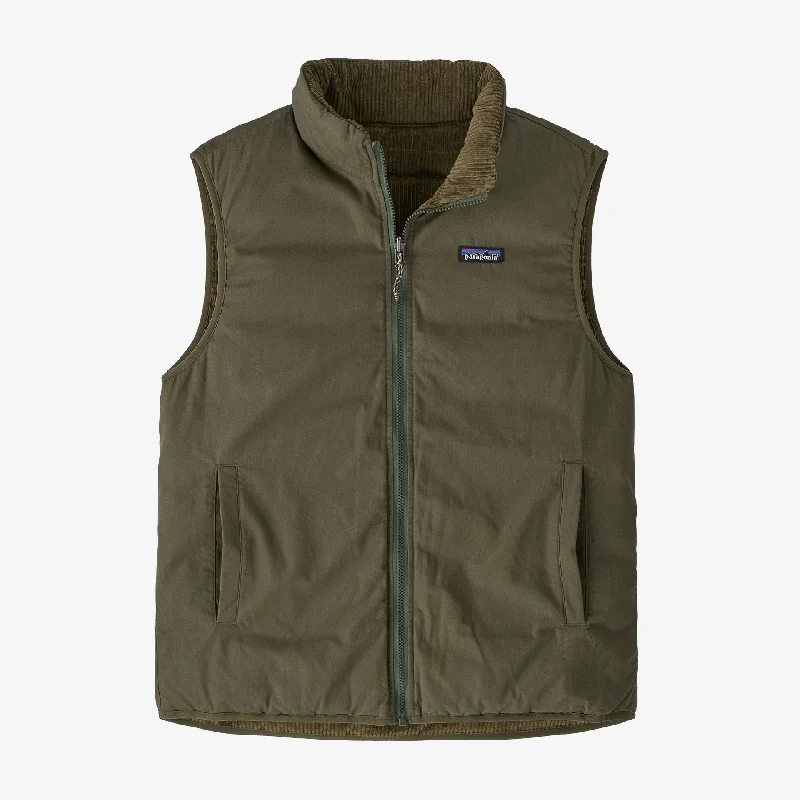 men's bomber jacket with zippersReversible Cotton Down Vest