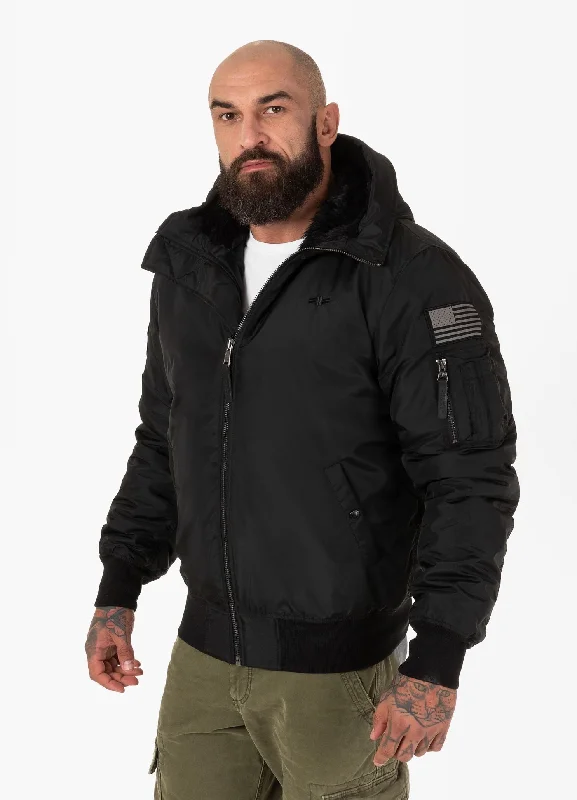 men's lightweight bomber jacketMen's winter hooded jacket Beejay II