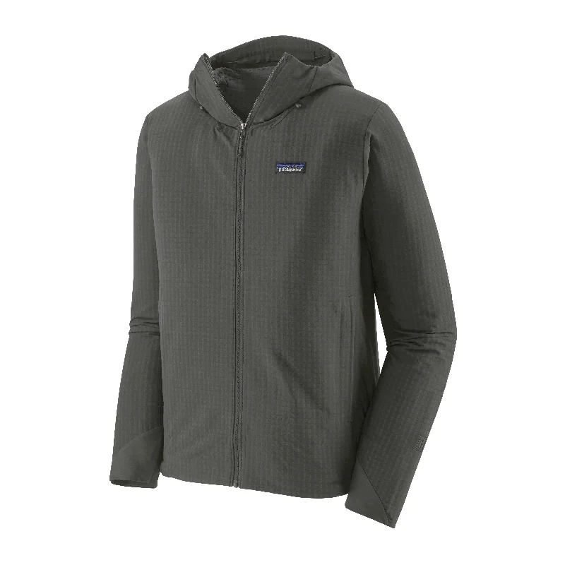 men's denim jacket with embroideryMen's R1® TechFace Hoody