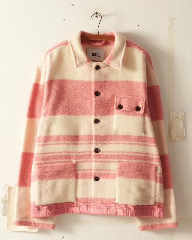 men's tailored wool coat with beltRaspberry Horizon Jacket - L/XL