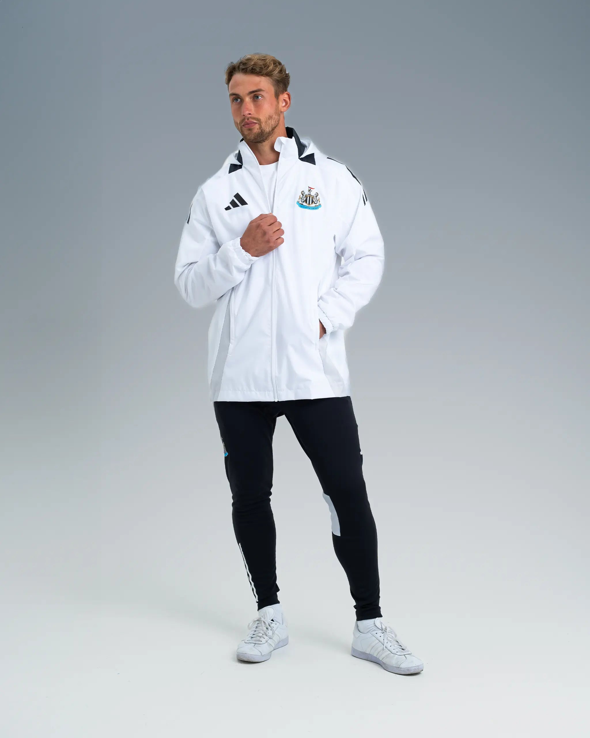 men's fleece-lined denim jacketNewcastle United adidas Coach's Competition All Weather Jacket men's fleece-lined denim jacketNewcastle United adidas Coach's Competition All Weather Jacket