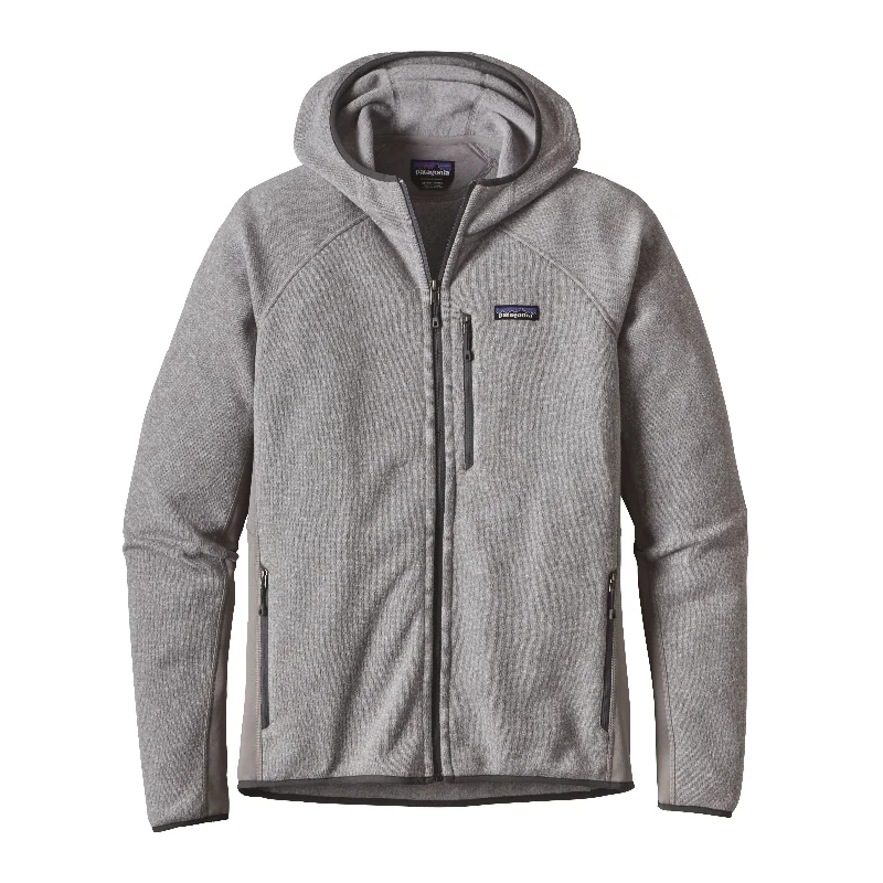 men's slim-fit leather jacketM's Performance Better Sweater® Hoody
