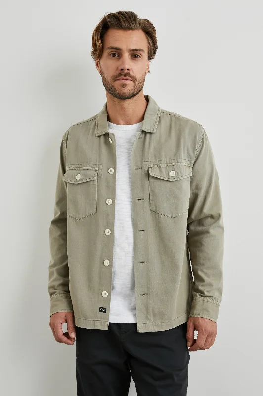 men's tailored blazer jacketKEROUAC SHIRT JACKET - NATURAL