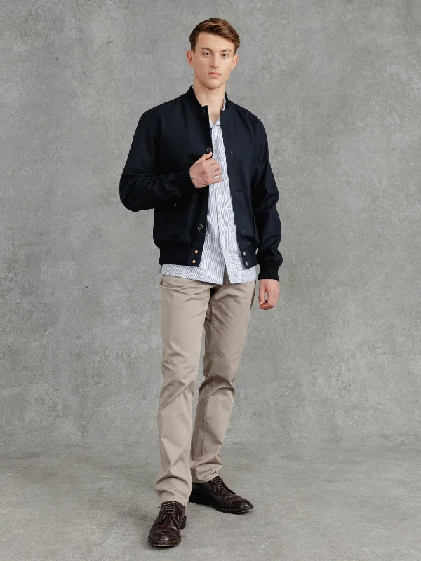 men's tailored blazer jacketThe Ventile® Bomber  - Ink
