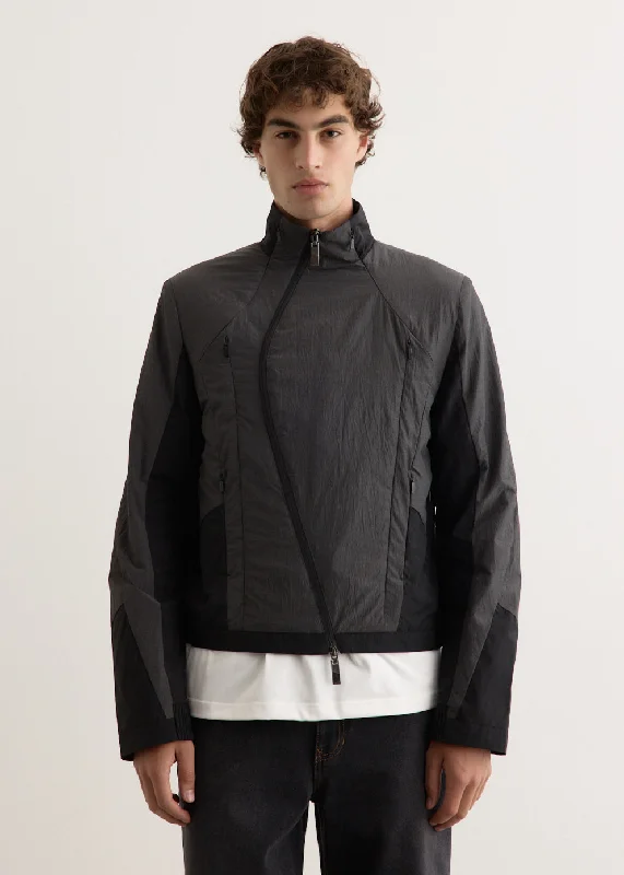 men's lightweight bomber jacketAsymmetrical Zip Jacket