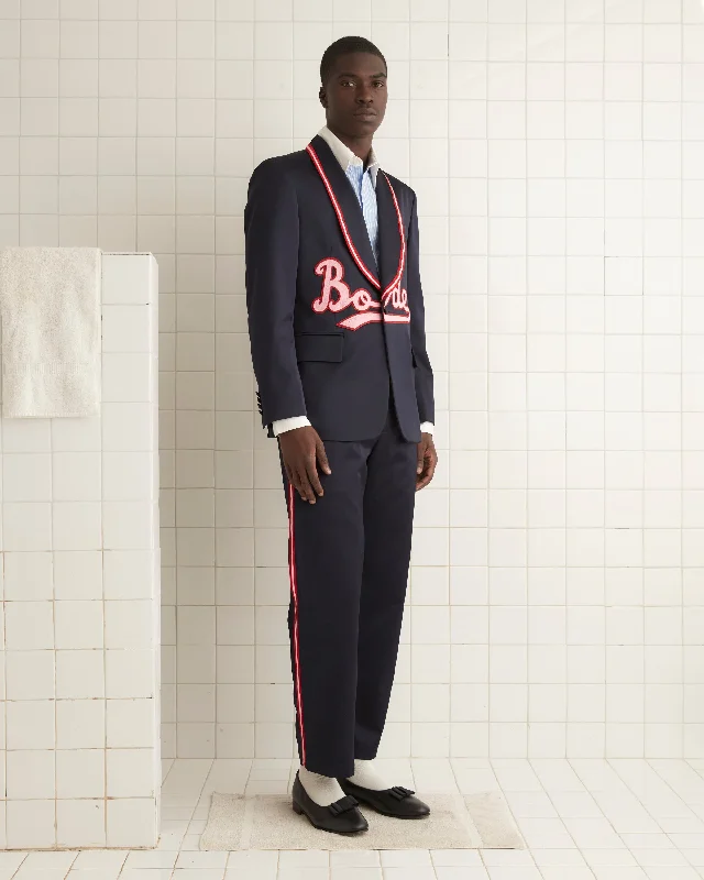 men's bomber jacket with fur collarMajor League Suit Jacket
