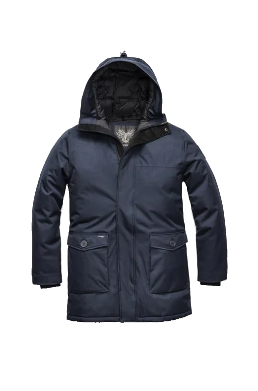 big and tall men's parka coatYves Furless Men's Parka