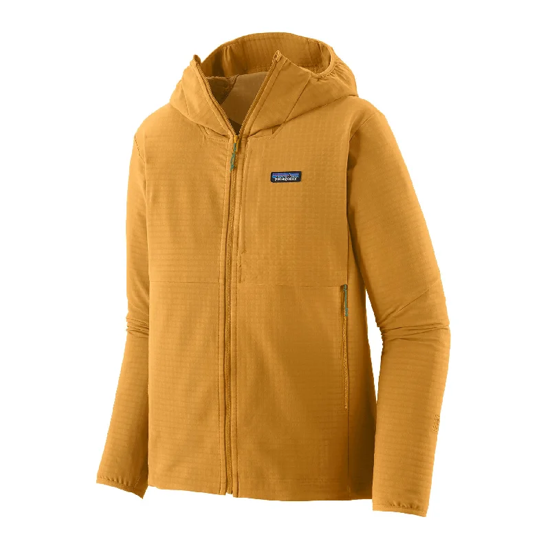 men's peacoat with double-breasted buttonsMen's R1® TechFace Hoody