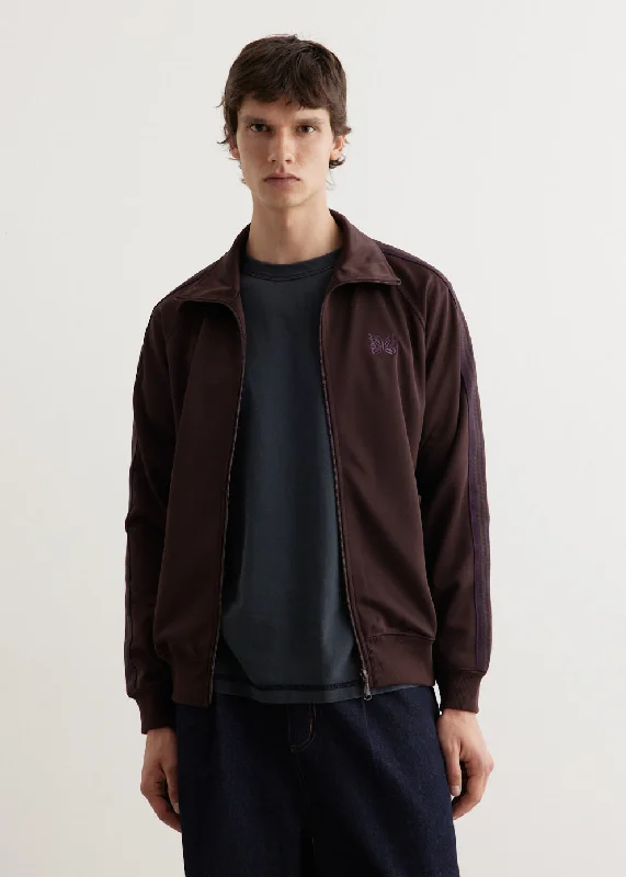 men's padded coat for cold weatherPoly Smooth Track Jacket