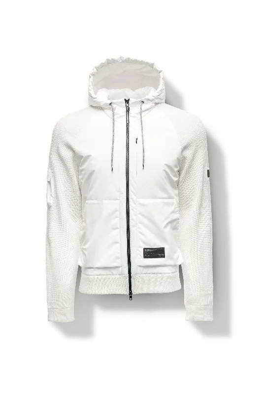 men's casual peacoat with pocketsHedge Men's Performance Hoodie