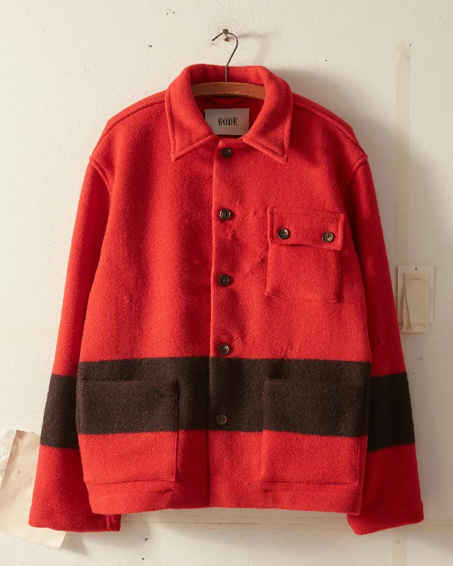 men's leather jacket with embroideryPimento Pepper Jacket - M/L